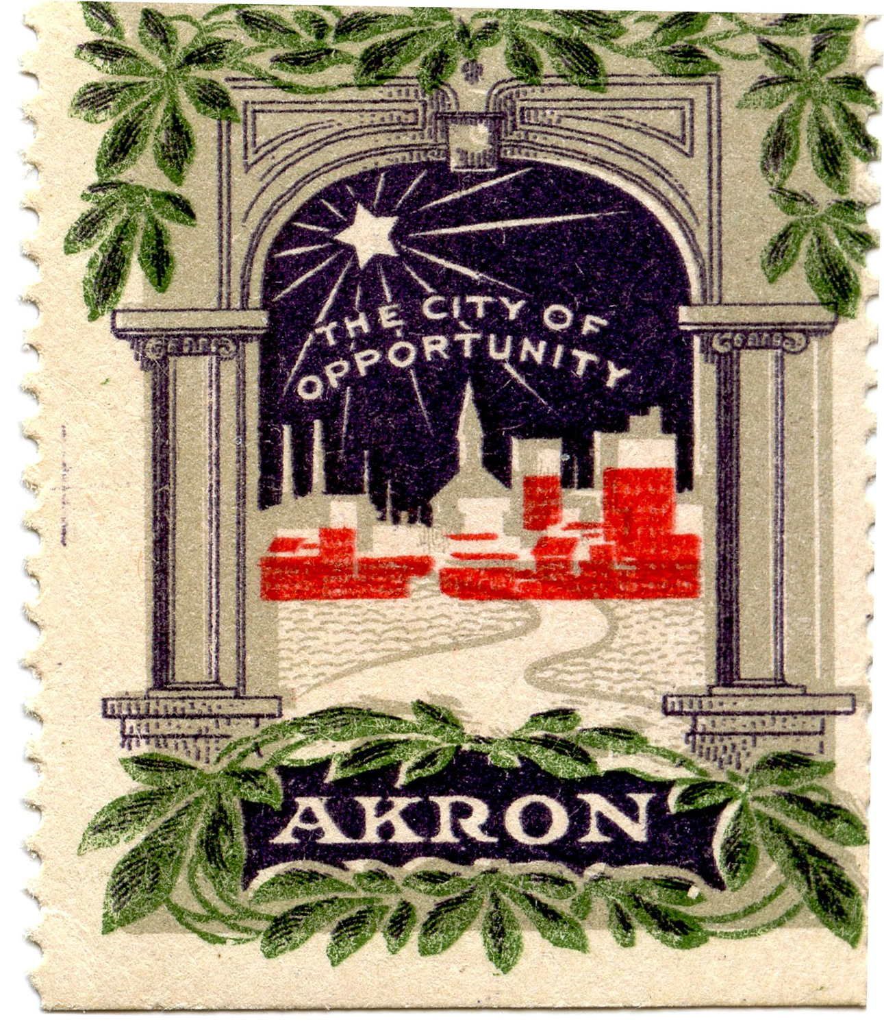 City of Opportunity stamp