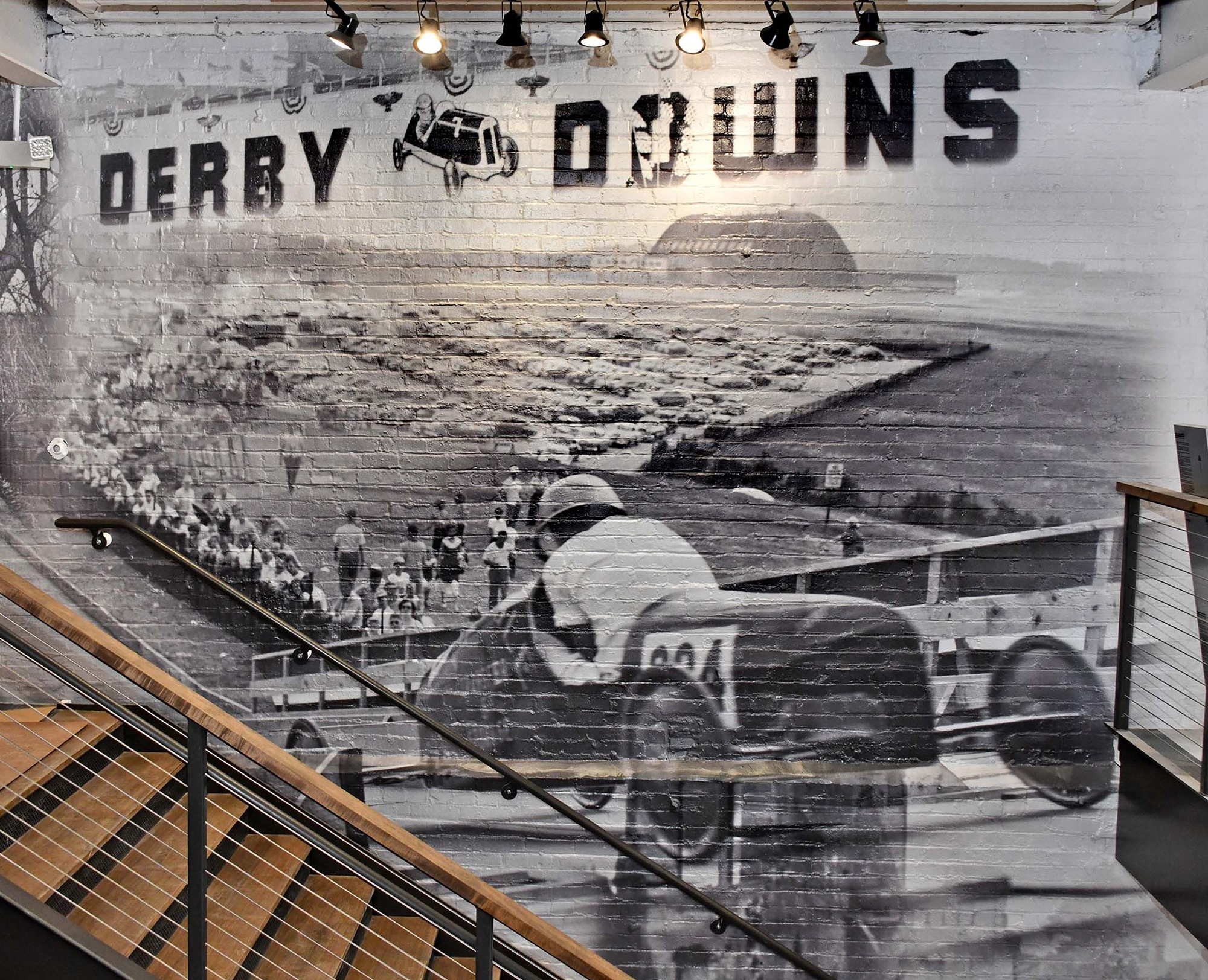 Derby Downs mural