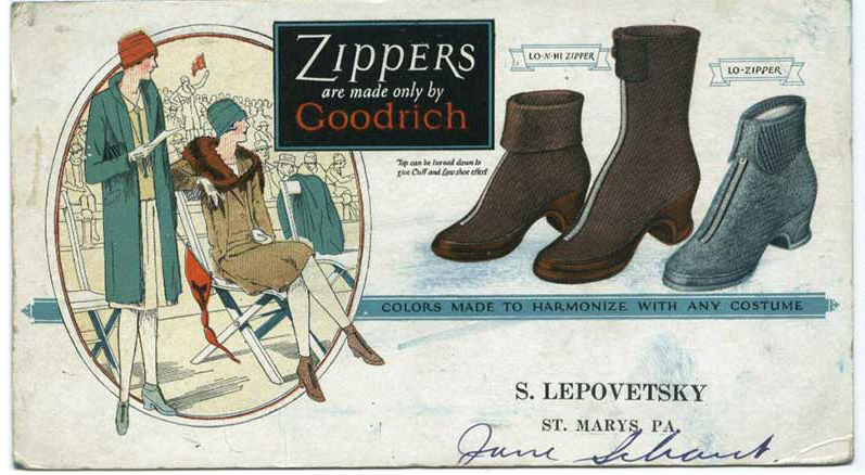 Zipper Goodrich Winter Boots ad