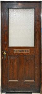 Dr. Bob Smith's door. Founder of Alchohics Anonymous.